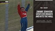 Watkins Glen Throwback: Jimmie Johnson loses his brakes and his the wall in 2000