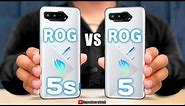 ROG Phone 5s Vs ROG Phone 5 | Full Comparison | @mobiletechtube