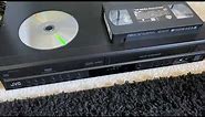 Working JVC HR-XVC11BJ DVD VCR VHS Hi Fi Stereo Combo Player
