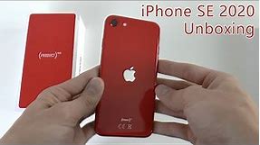 iPhone SE 2020 PRODUCT RED Unboxing