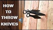 Knife Throwing for Beginners | How to Throw a Knife!