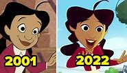 15 Side-By-Sides Of The "Proud Family" Characters In The Original Vs. Reboot
