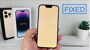 How to Fix Yellow Screen on iPhone