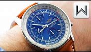 Breitling Navitimer Heritage Chronograph BLUE DIAL A1332412/C942 Luxury Watch Review