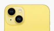 The iPhone 14 now comes in this yellow color, and I’m obsessed with it