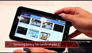 Samsung P1000 Galaxy Tab hands-on 2