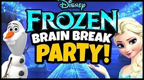 ❄️ Frozen Brain Break Party ❄️ Freeze Dance ❄️ Just Dance
