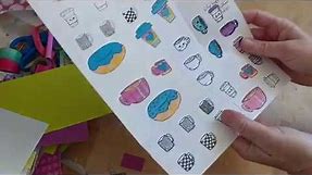 How To Make Collage Stickers - and free printable sticker sheet