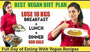 Easy Indian Vegetarian Diet Plan For Weight Loss Fast- Vegan Diet Plan for PCOS \ PCOD