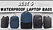 Best 5 Waterproof Laptop Bags in 2023 | laptop Backpack for men | Latest bags for laptop