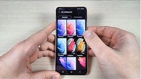 Samsung Galaxy S21+ Original Wallpapers