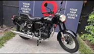 Royal Enfield Bullet 350 Full Black With Electric Start E20 New Model 2023 Full Detailed Review
