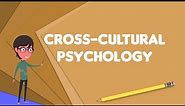 What is Cross-cultural psychology?, Explain Cross-cultural psychology