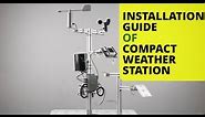 Compact Weather Station Installation