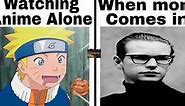 cringe anime memes replaced with depeche mode