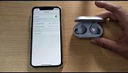 {SOLVED} Not able to Connect Samsung Ear Buds on Iphone?