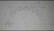 Gear drawing | mechanical engineering gear drawing || gear assembly | gear