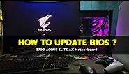 How to update GIGABYTE Z790 AORUS ELITE AX BIOS | Step by Step