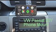 DIY VW Passat Phone Mount