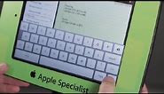 Accessing an iPad Virtual Keyboard : iPad Tips