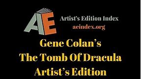 Gene Colan’s The Tomb Of Dracula Artist’s Edition (flip through)