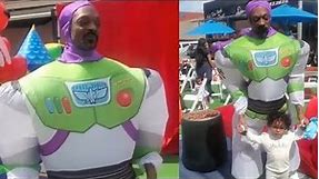 Snoop Dogg Dresses Up As Buzz Lightyear For His Granddaughter's Birthday!