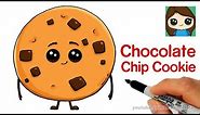 How to Draw a Chocolate Chip Cookie | The Emoji Movie