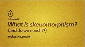 What is skeuomorphism (and do we need it?)
