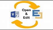 EdrawMax Tutorial: How to Open and Edit Visio .vsd File with EdrawMax