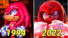 Knuckles through the YEARS!