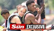 Marcus Rashford gets engaged to childhood sweetheart Lucia Loi in Hollywood