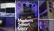 Transforming My Bedroom [Desk Setup, Décor, DIY TV Frame]