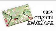 Easy Origami Envelope Tutorial - DIY - Paper Kawaii