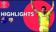 Starc Stars With 5-for! | Australia vs West Indies - Match Highlights | ICC Cricket World Cup 2019