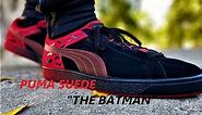 Puma Suede "The Batman" Unboxing And On Feet Review !!!! INSANE !!!! #puma #thebatman