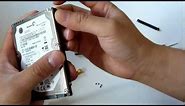 How-to install HDD or SSD in a HDD Caddy