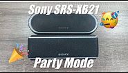 Sony SRS XB21 Bluetooth Speaker - How to connect multiple speakers? (Wireless Party Chain)