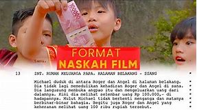 Tutorial Naskah Film Pendek - Format Skenario