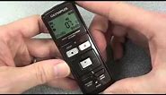 Olympus VN-5200 PC Digital Audio Voice Recorder Instruction Guide