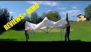 REVIEW ABCCANOPY 10' x 10' White Instant Shelter Ez Pop Up Canopy Tent