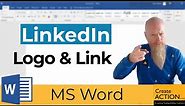 LinkedIn Logo & Hyperlink in Word | CV Tips & Ticks