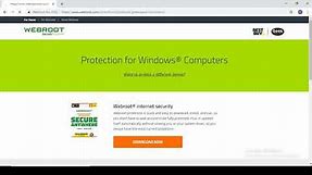 How to download, install and Activate Webroot Antivirus using Webroot.com/Safe.