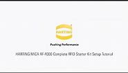 HARTING MICA RF R300 Complete RFID Starter Kit Setup Tutorial