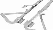 HECASA 55-2 Attic Ladder Spreader Hinge Arms Replacement Counter Balance Arms Hinge Kit Compatible with 2010-Up Werner Mk 5, WU2210, W2208, W2210 Thick Zinc