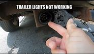 Trailer Brake Lights or Turn Signals NOT Working - TRY THIS