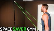 Space Saver Gym Resistance Bands Wall Anchor | At Home Workout