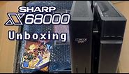 PC X68000 unboxing a dirty but slick Japanese gaming computer