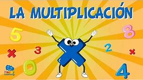 Aprendiendo a multiplicar. La Multiplicación | Vídeos Educativos para niños