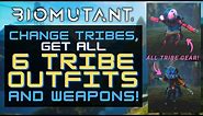 Biomutant | Get ALL TRIBE ARMOR and WEAPONS EASILY! | How to change tribes and more!