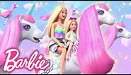 Barbie's Adventures with Unicorns!